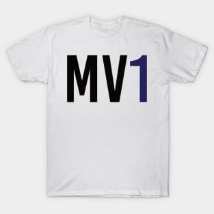 Max Verstappen 1 - Driver Initials and Number T-Shirt